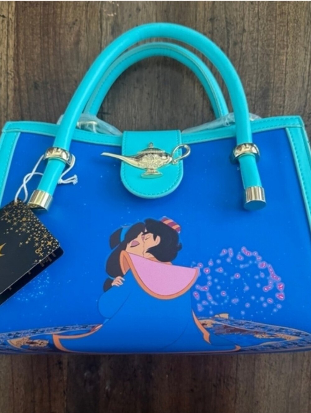 Aladdin Blue Loungefly HandBag